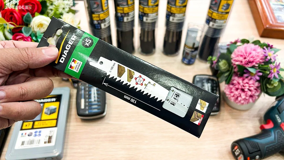 Bo luoi cua kiem 150mm   5 luoi DIAGER L200WL1505 7