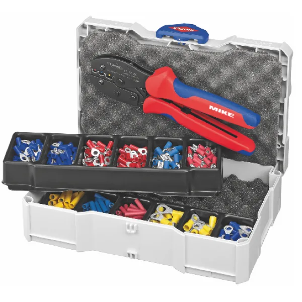 Bộ ép cos KNIPEX 97 90 21, 13 chi tiết, dài 265 mm