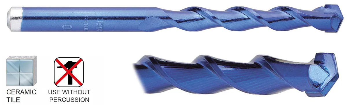 Bo mui khoan gach men, gom DIAGER Ceramik 239B 1