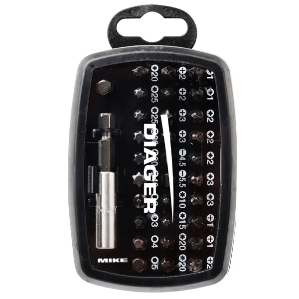 Bộ mũi vặn vít 32 chi tiết Diager 634C, chuôi lục giác 6.3mm thumbnail 2