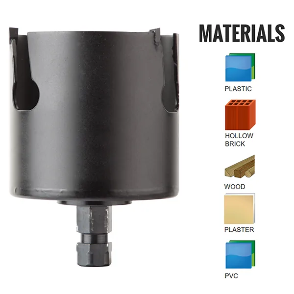 Cưa lỗ đa năng DIAGER 357L, lưỡi Carbide, size Ø19-140mm thumbnail 2