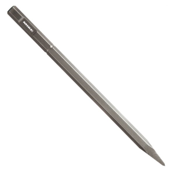 Pointed and flat chisel concrete for hammer drills