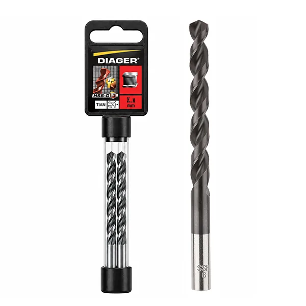 Mũi khoan inox HSS G3 size Ø1-20mm DIAGER 703 phủ TiAlN 3 lớp, đựng trong ống nhựa thumbnail 2