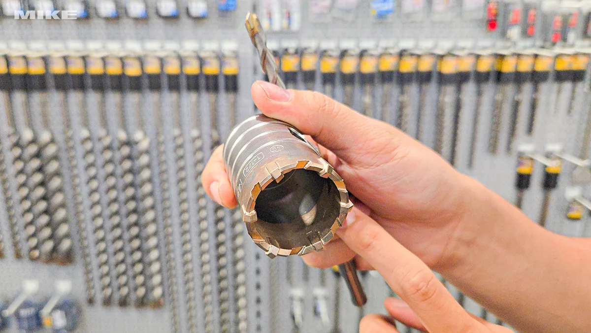 Mui khoet lo hop kim carbide size Ø40 80mm DIAGER 325C 1