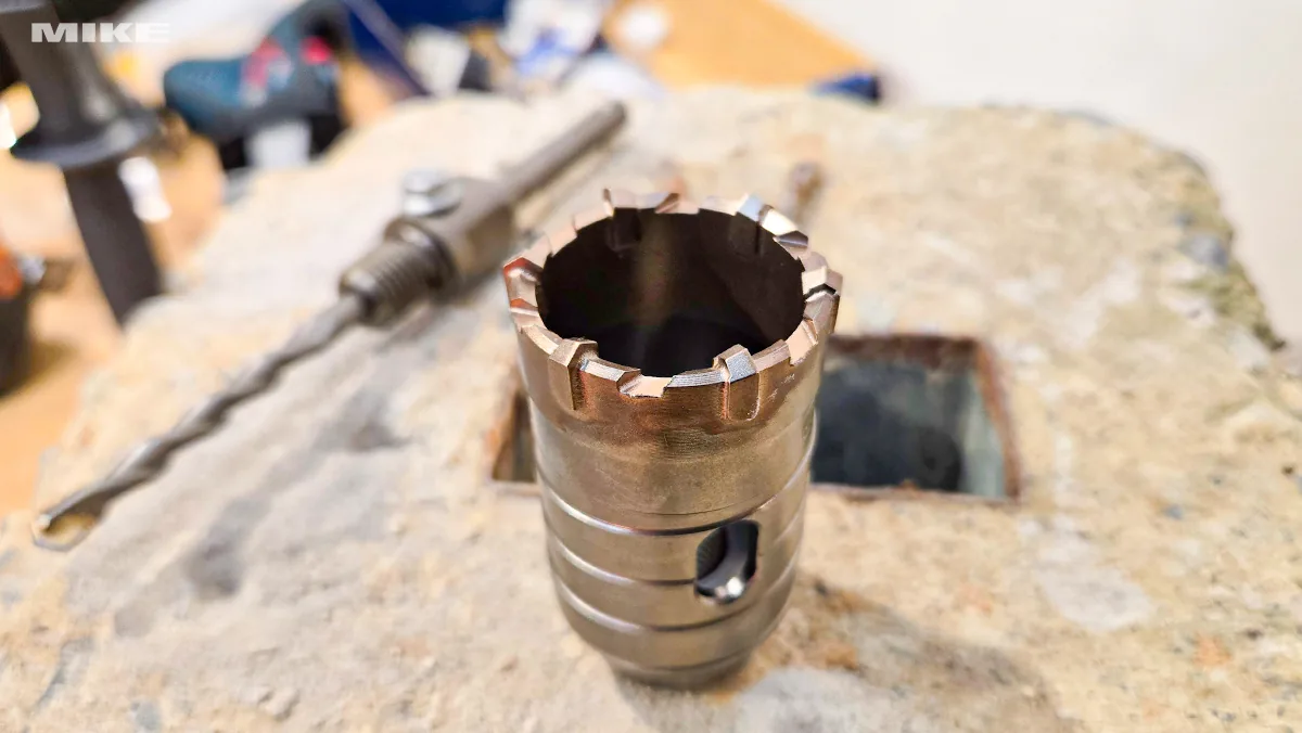 Mui khoet lo hop kim carbide size Ø40 80mm DIAGER 325C 8