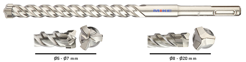 Mũi khoan bê tông cốt thép Diager Rockfaster 118