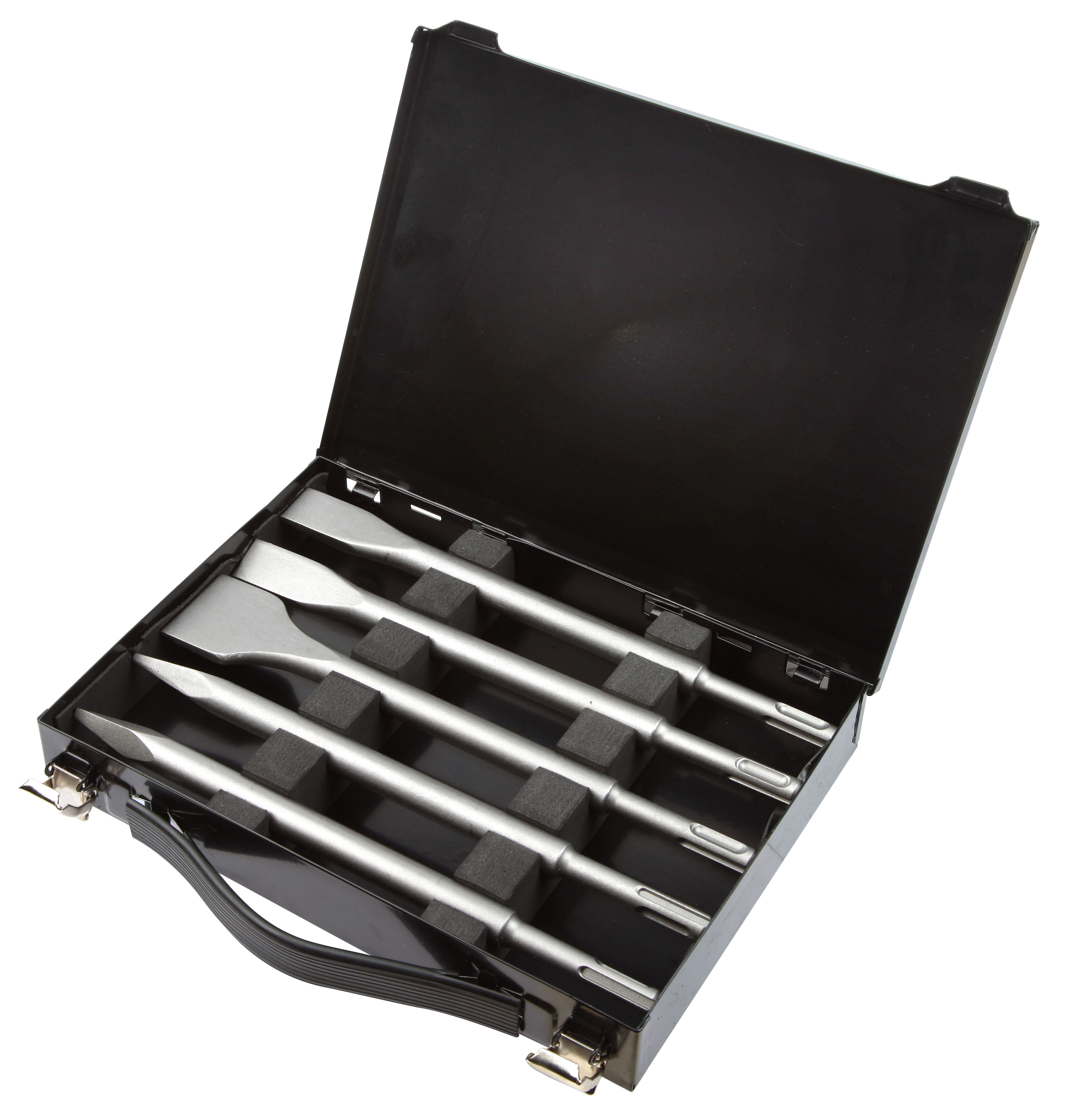 Bộ mũi đục 5 chi tiết SDS-Plus DIAGER 111C, 2 mũi đục nhọn, 3 mũi đục dẹt